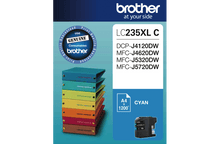 LC235XLC Brother Cyan Ink Cartridge - TonerMax