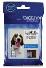 LC3311 Brother Cyan Ink Cartridge - TonerMax