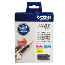 Brother Ink LC3317 Colour 3 Pack - TonerMax