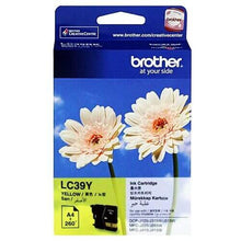 LC39 Brother Yellow Ink Cartridge - TonerMax