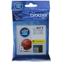 LC431Y Brother Yellow Ink Cartridge - TonerMax